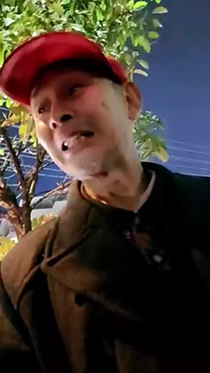 夜晚偶遇老头带上车