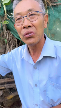公园遇见退休老教师