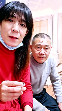 和老头一起直播