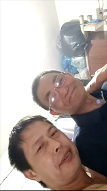 父子一起直播