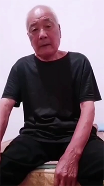 来家里做客的壮老头