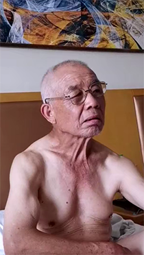 床上老头的迷茫